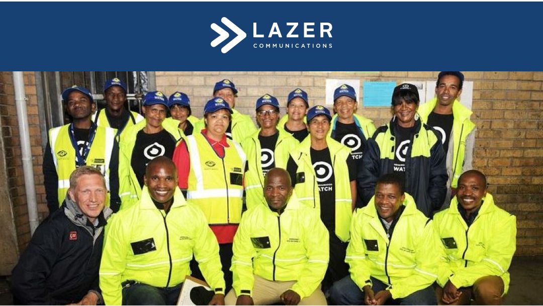 TASSTA for Neighbourhood Watch à Cape Town, Afrique du Sud